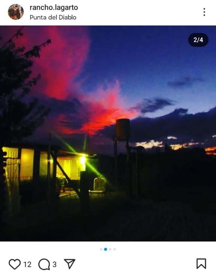 مبيت وإفطار بونتا ديل ديابلو Rancho Lagarto المظهر الخارجي الصورة